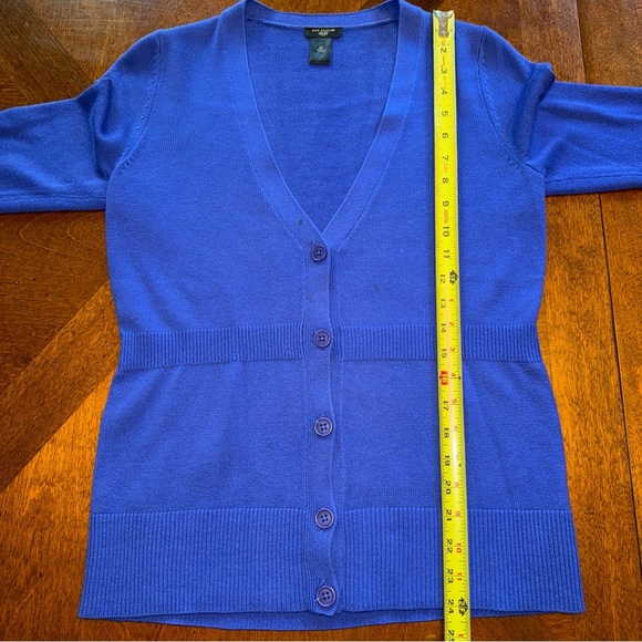 Ann Taylor women’s petite 3/4 sleeve cardigan sweater acrylic wool blend SP - Picture 11 of 12